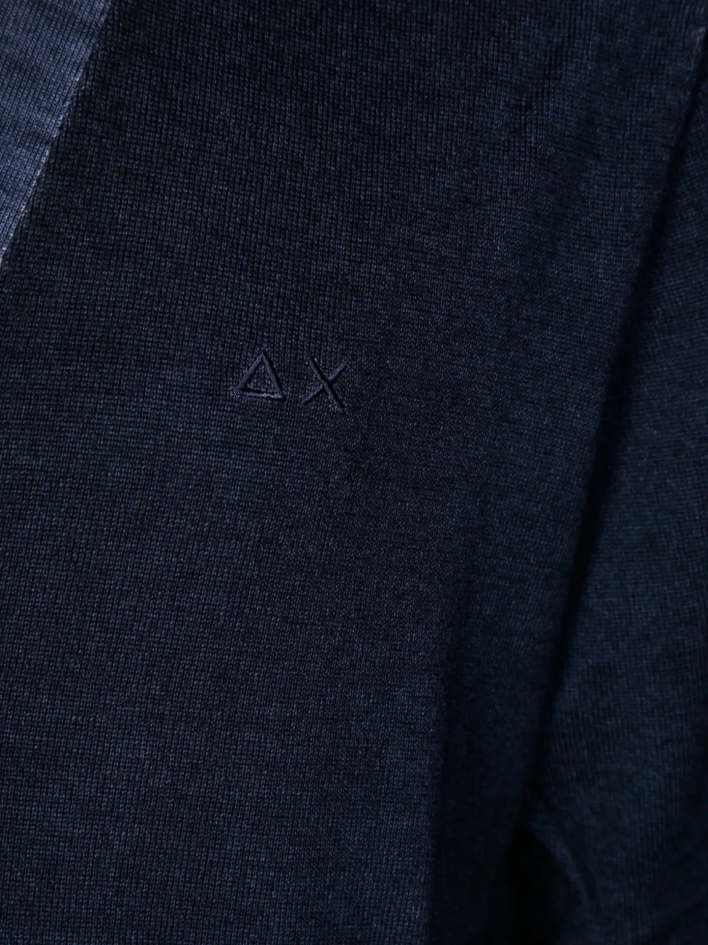 Sun 68 Buttoned Cardigan In Blue