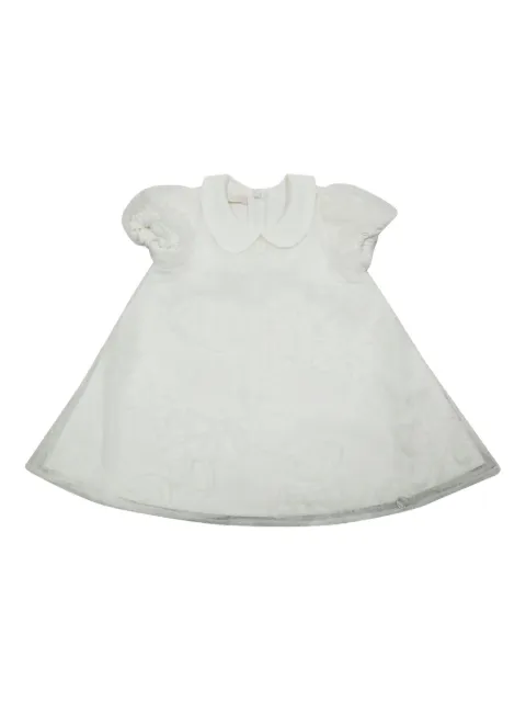 Liu Jo Kids peter pan collar short-sleeve dress