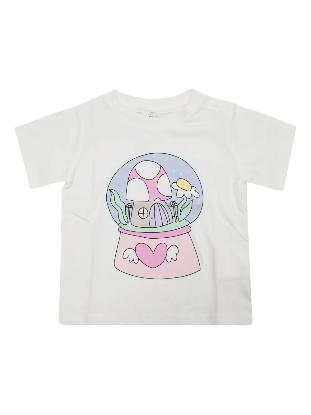 Stella McCartney Kids Boule T-shirt Beige