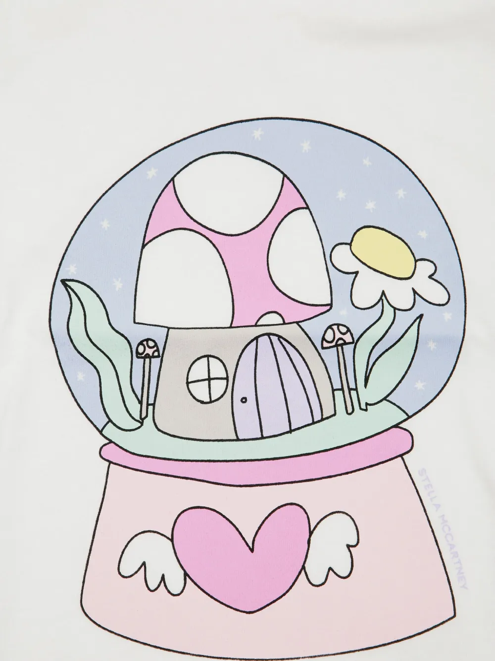 Stella McCartney Kids Boule T-shirt Beige