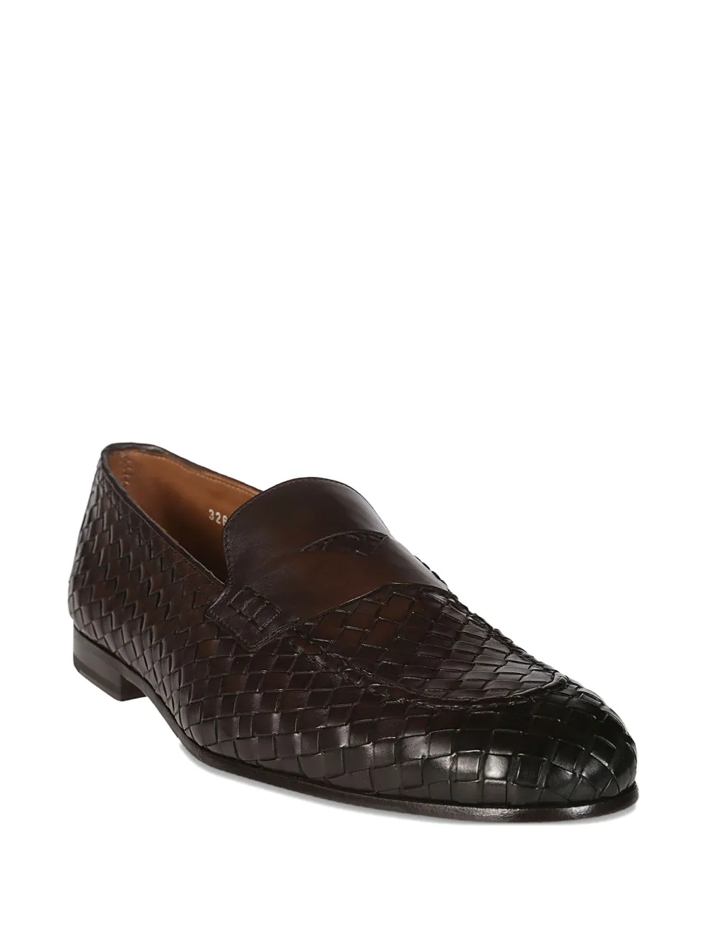 Doucal's Geweven mocassin - Bruin