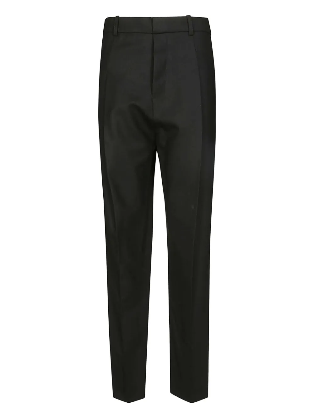 Victoria Beckham Pleated Tailored Trousers In Black