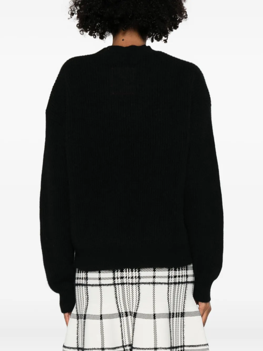 Uma Wang Sweater met ronde hals Zwart