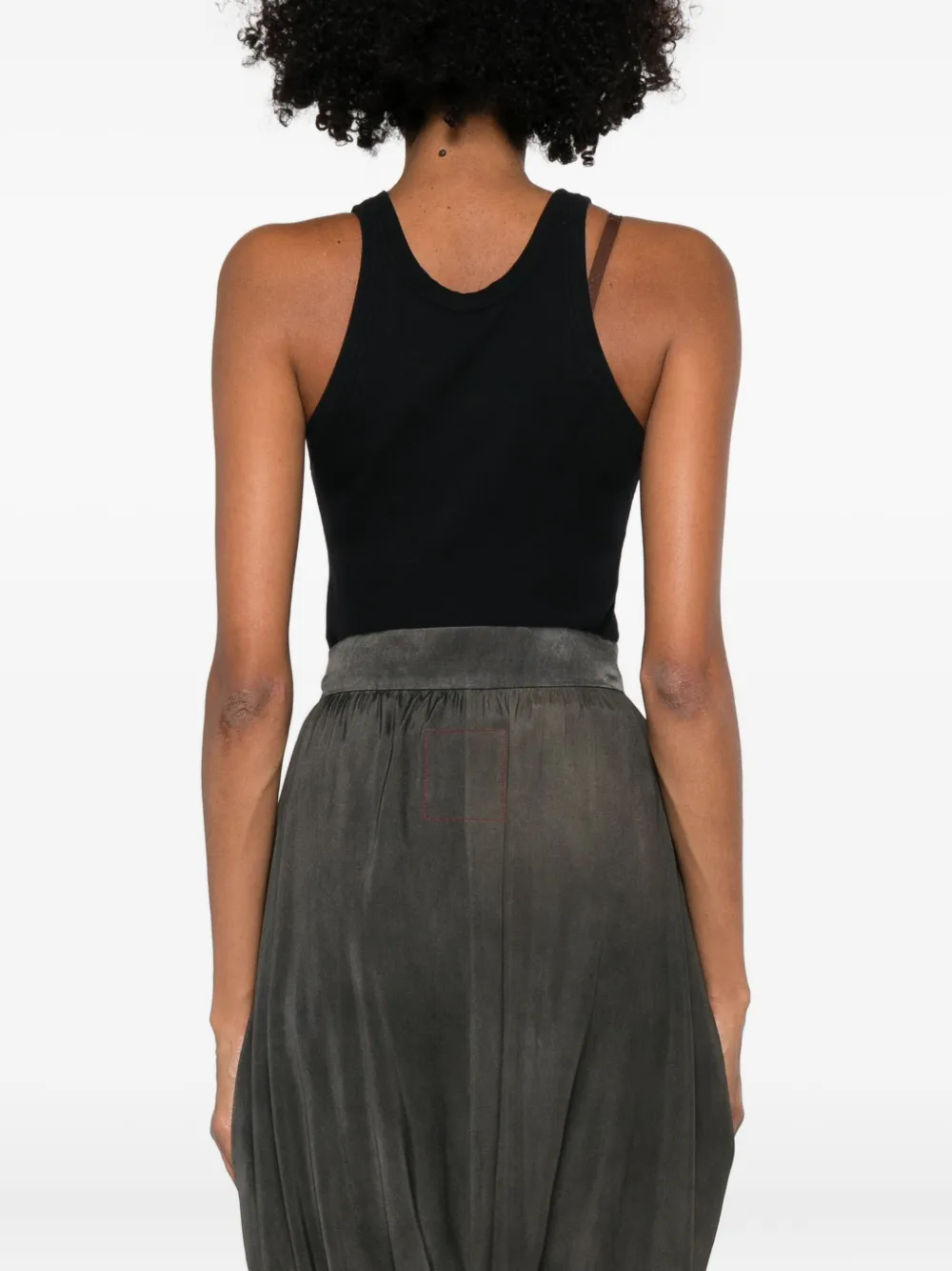 Uma Wang Asymmetric Skirt In Black