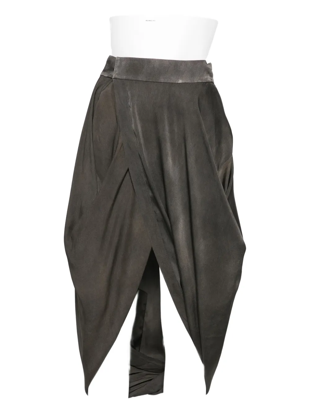 Uma Wang Asymmetric Skirt In Black