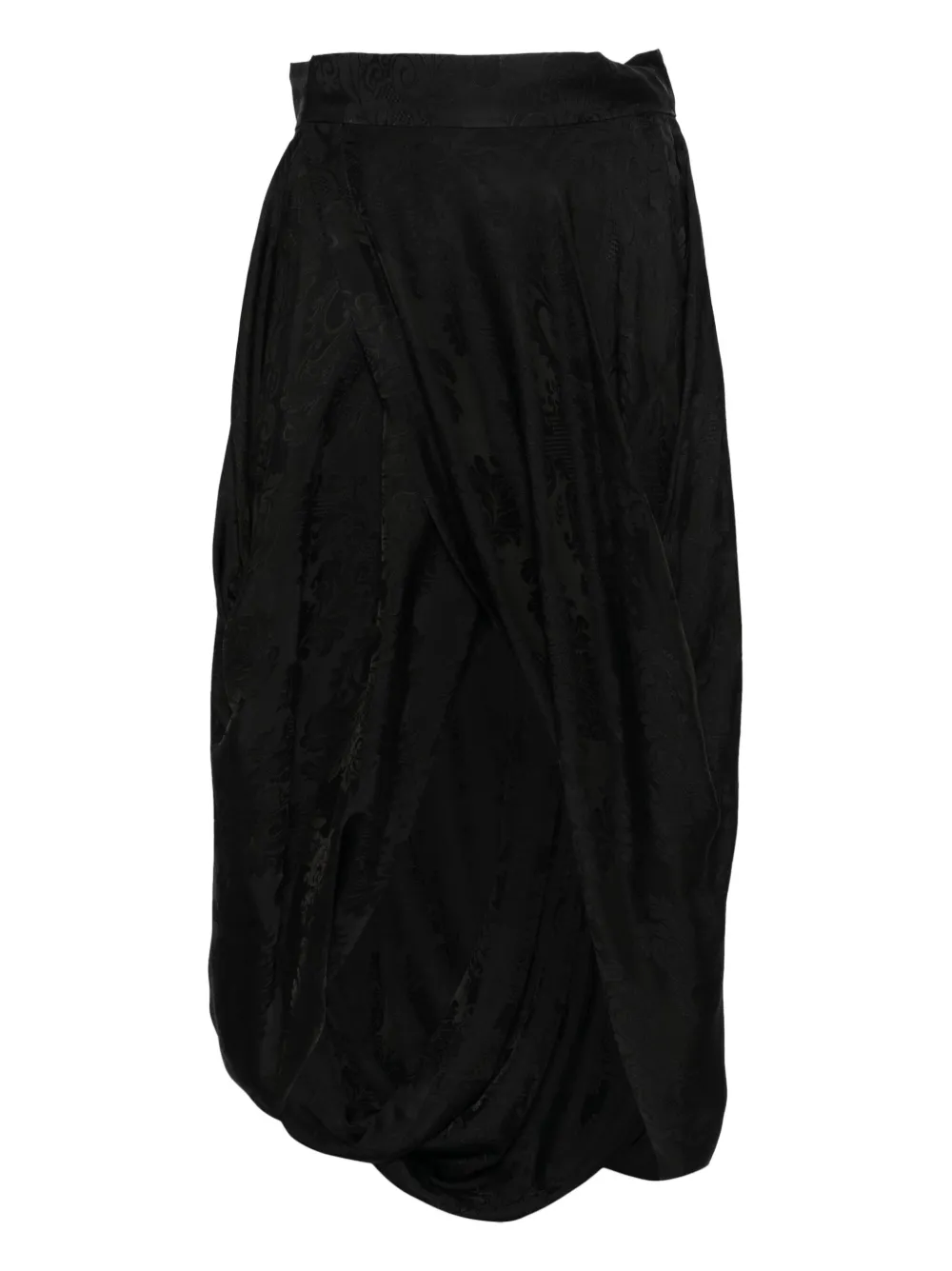 Uma Wang asymmetric skirt | Black | Image 1