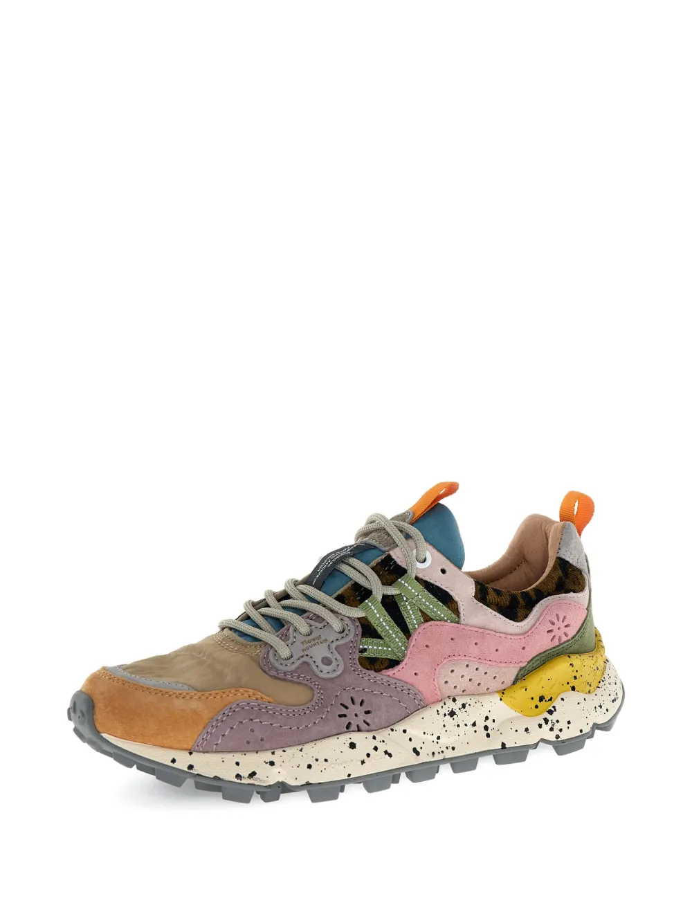 FLOWER MOUNTAIN Yamano 3 floral sneakers - Beige
