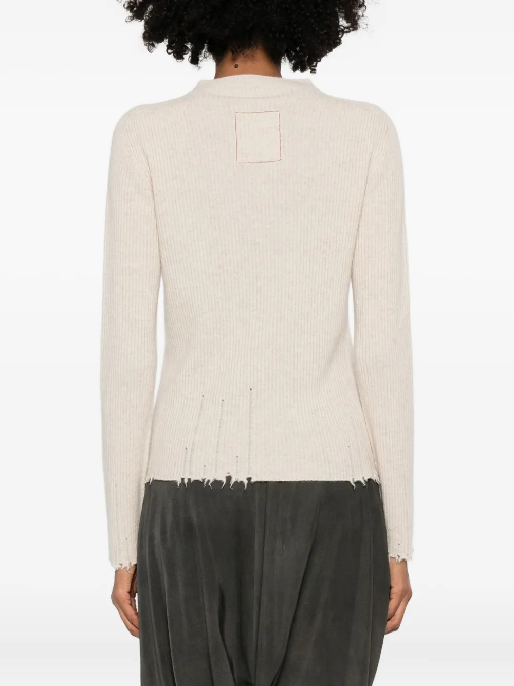 Uma Wang Mock-neck Sweater In Gold