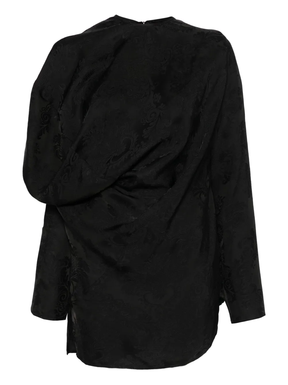 Uma Wang blusa drapeada | negro | Image 1