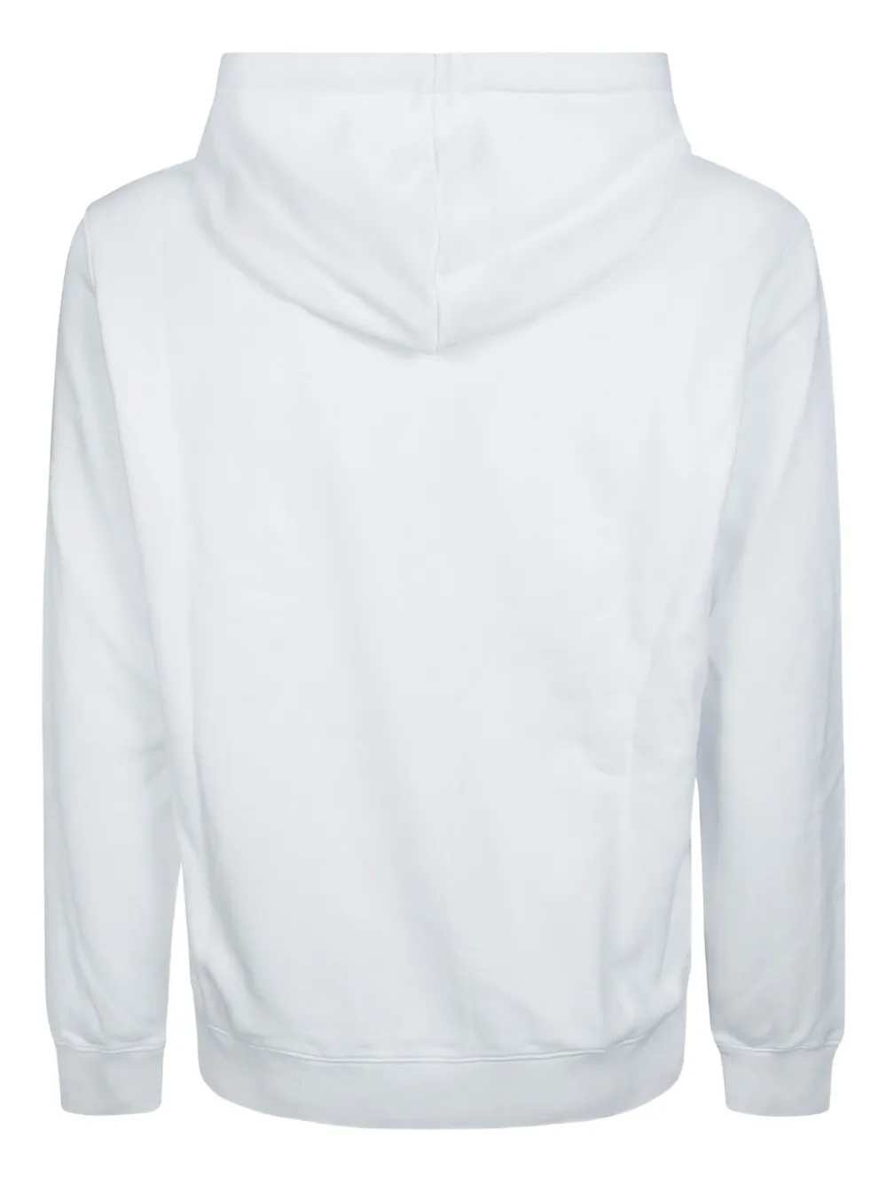 Sun68 Katoenen hoodie met geborduurd logo Wit
