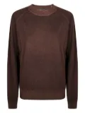 Daniele Fiesoli crew-neck sweater - Brown