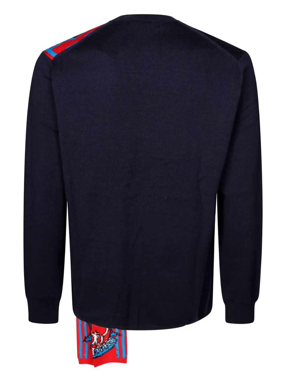 Comme Des Garçons Shirt logo-detail sweater - Zwart