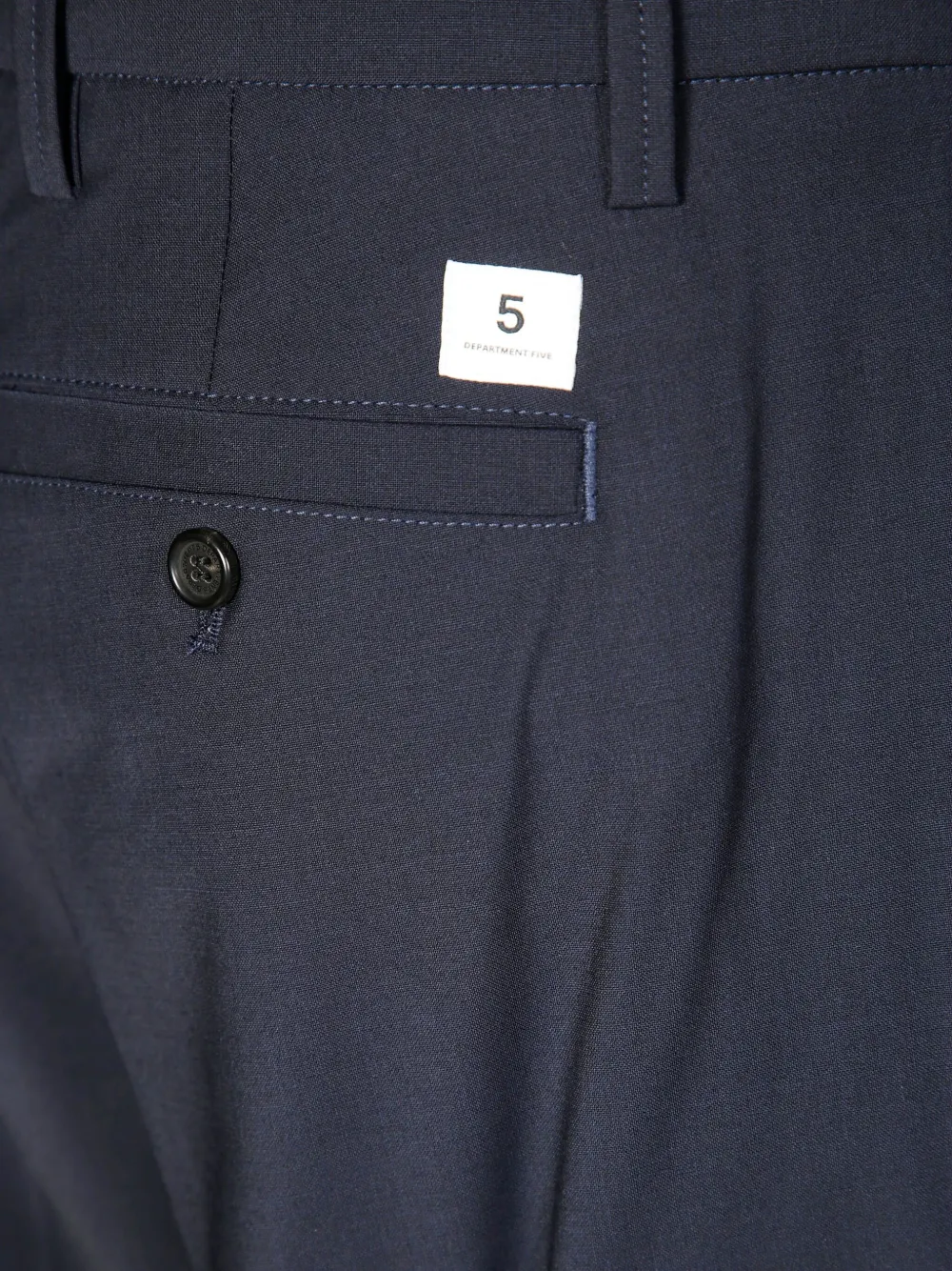 Department Five Pleated Trousers In Blue
