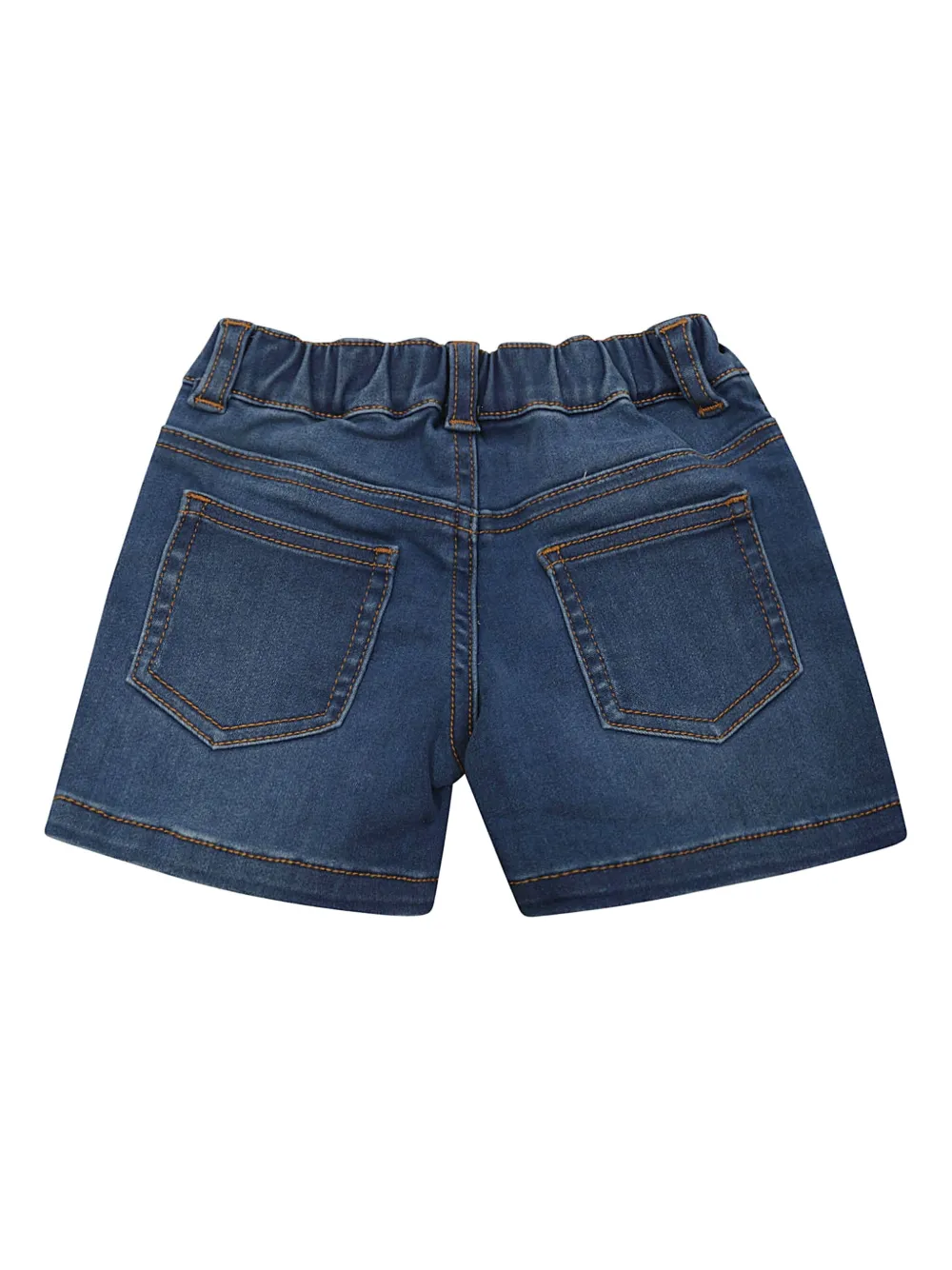 Moschino Kids Shorts met beerpatroon Blauw