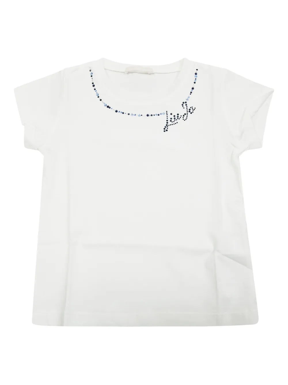 Liu Jo Kids playera con cuello redondo | blanco | Image 1
