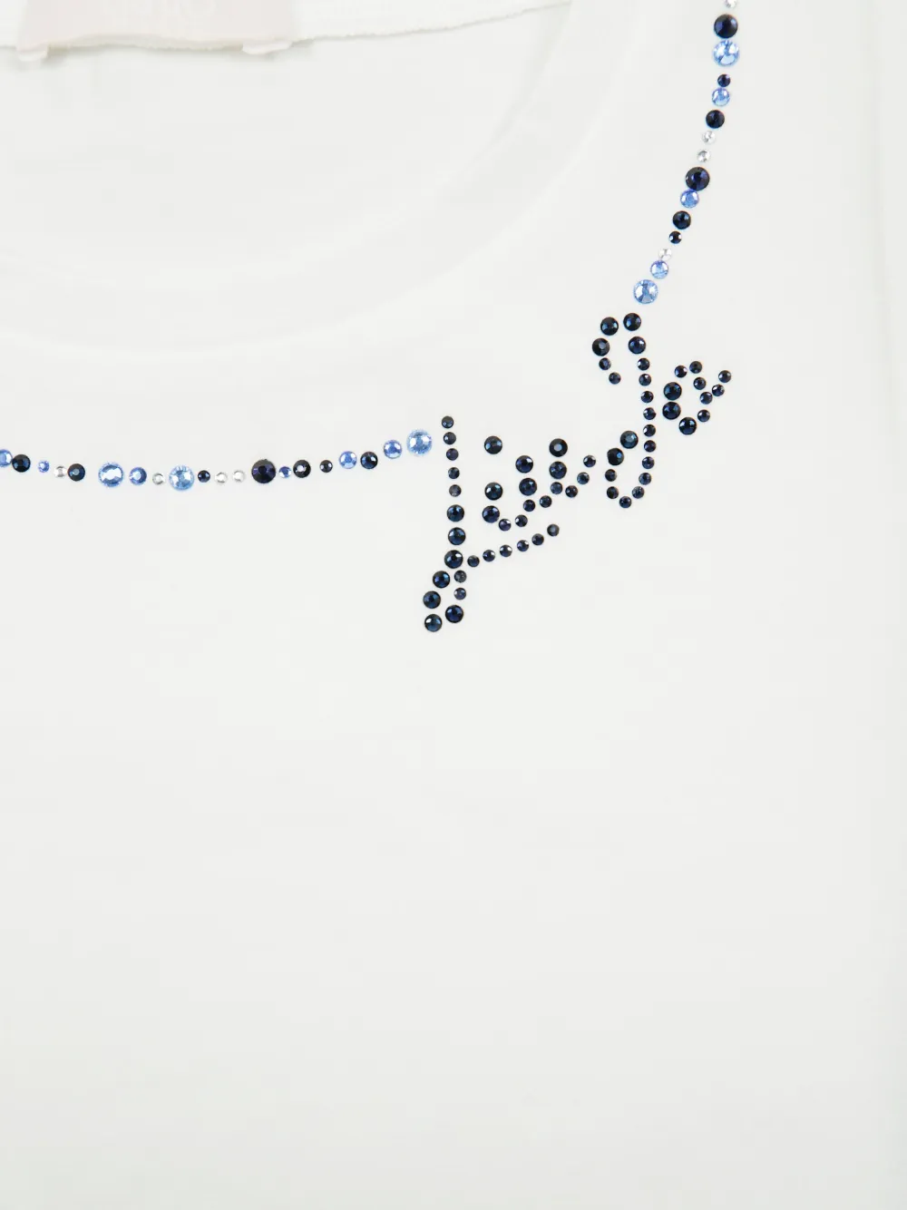 Liu Jo Kids T-shirt met ronde hals Wit