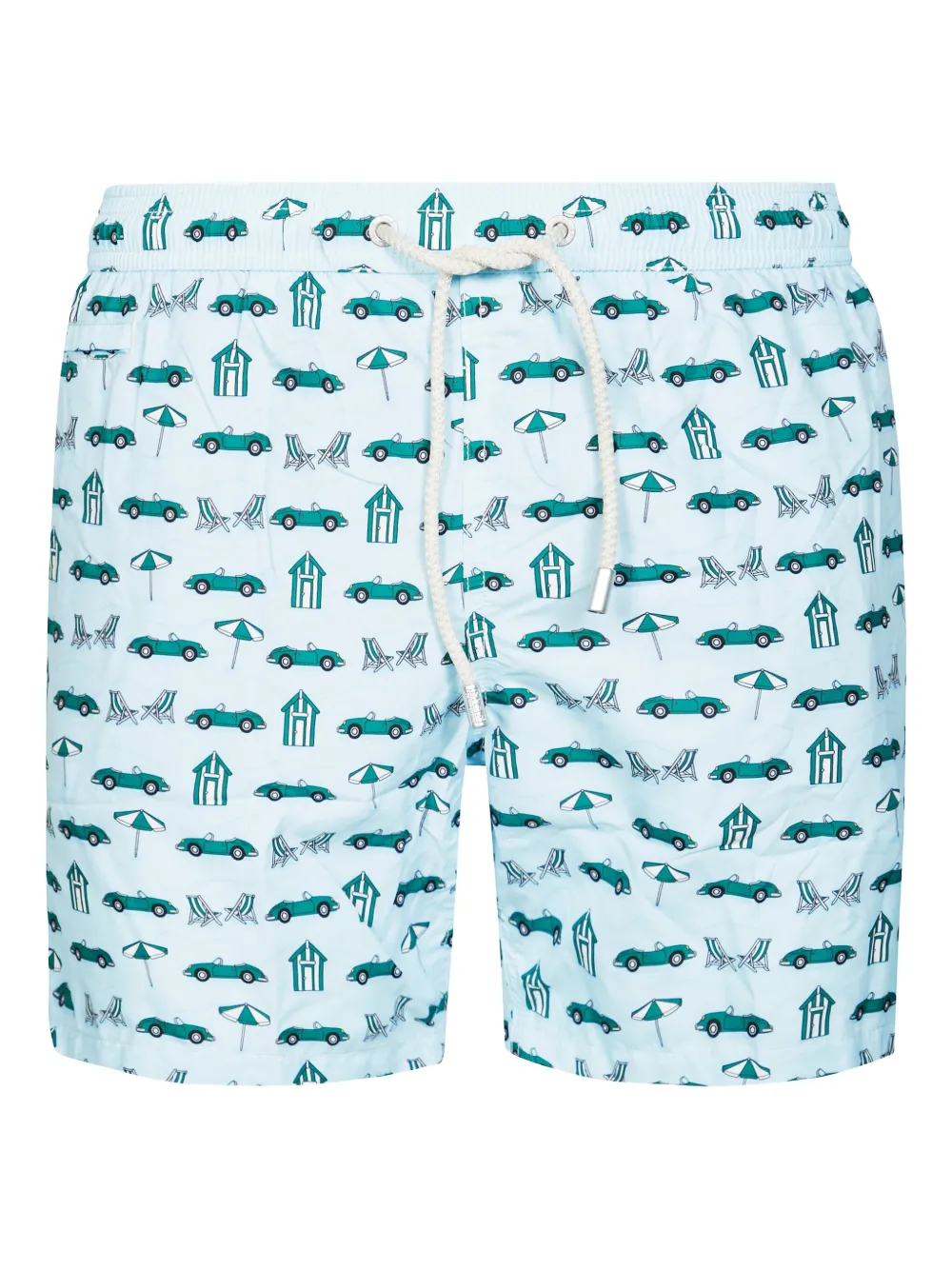 MC2 Saint Barth patterned swim shorts | Blue | Image 1