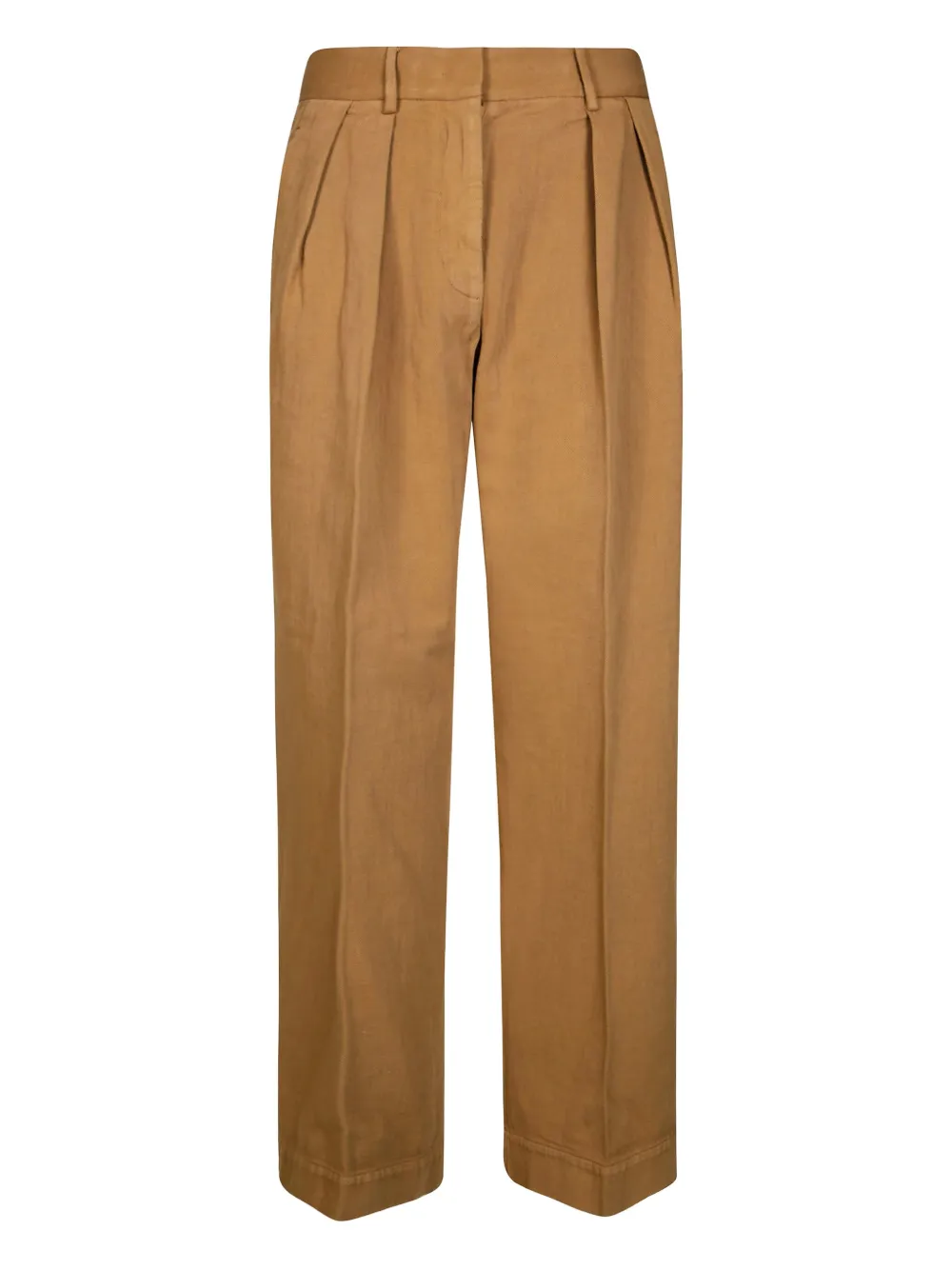 Forte Forte pleated cotton trousers - ニュートラル Forte Forte pleated cotton trousers - ニュートラル