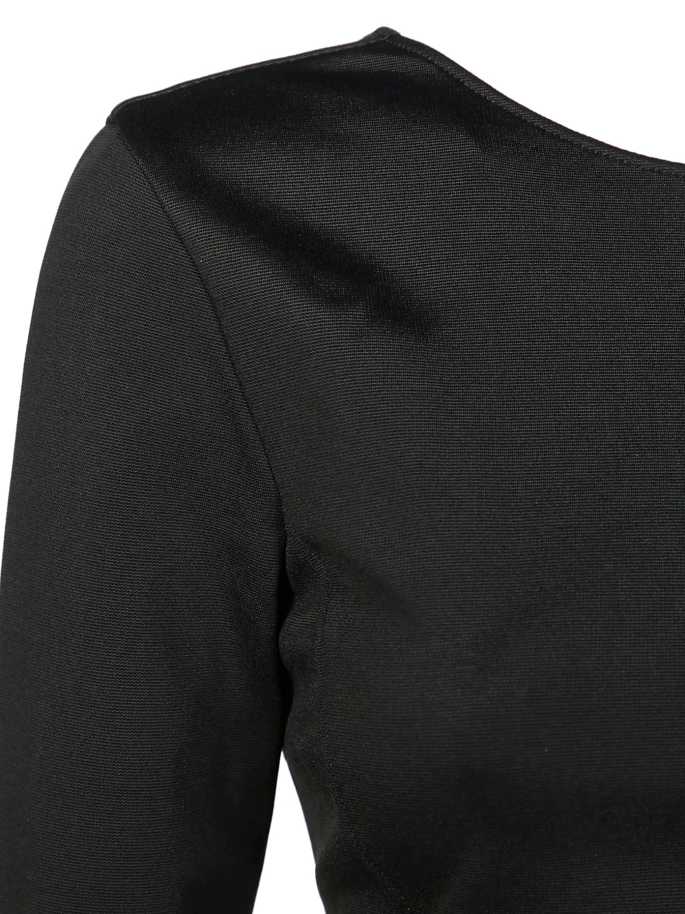 THE ANDAMANE Viviana mini-jurk met lange mouwen Zwart