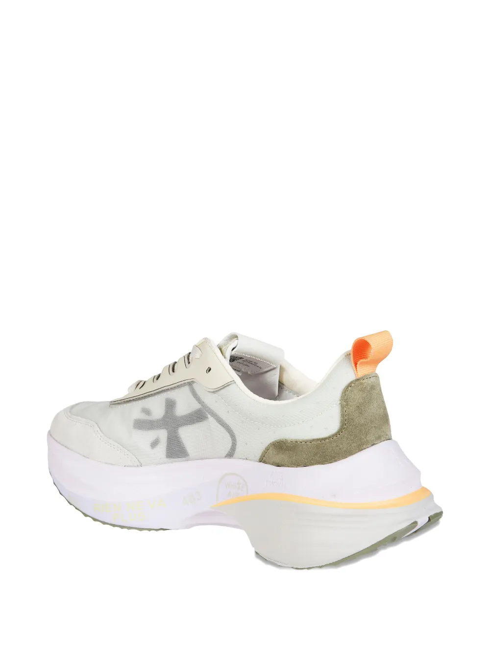 Premiata Hill 7857 sneakers met applicatie Beige