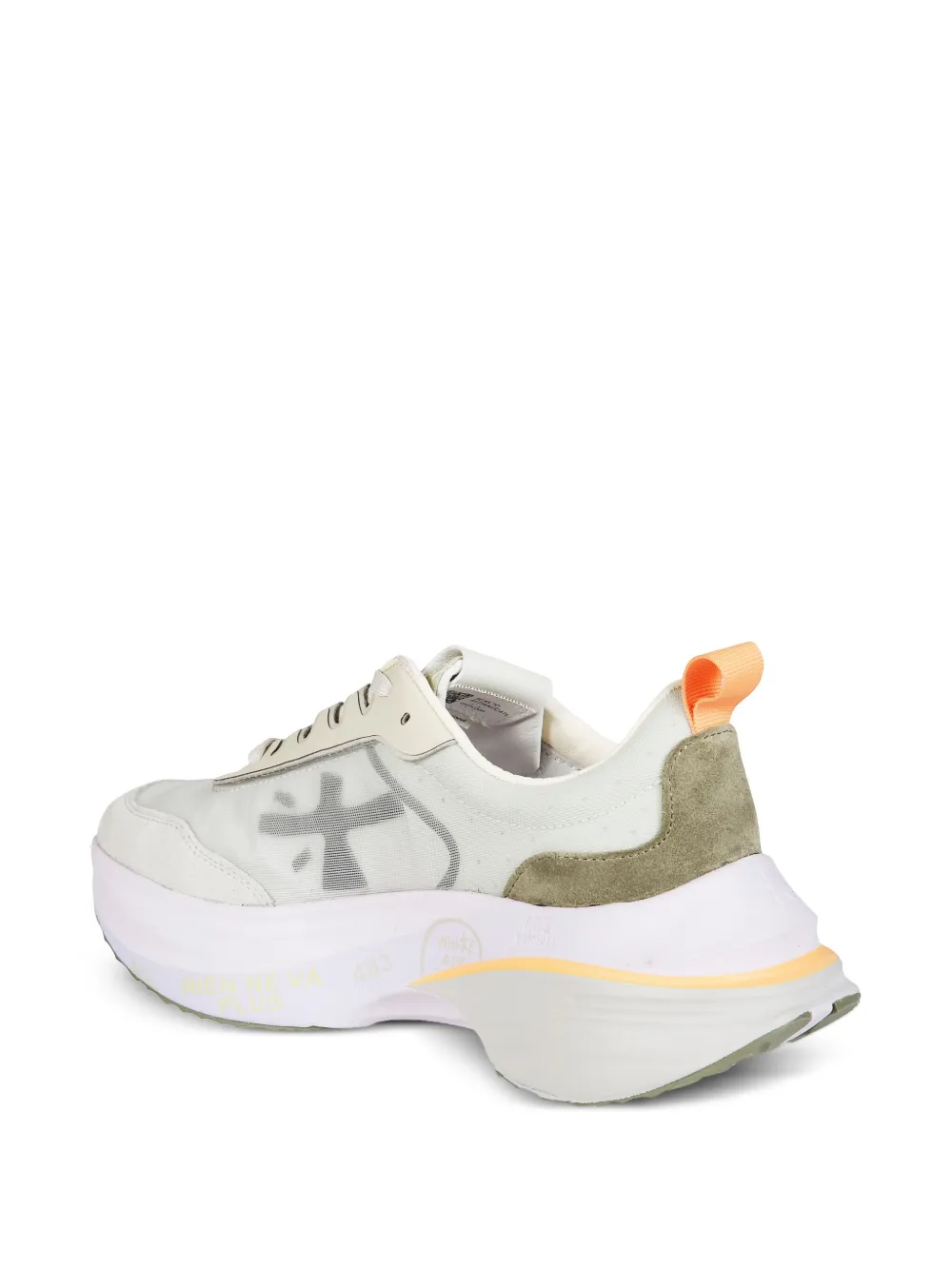 Premiata Hill 7857 sneakers met applicatie Beige