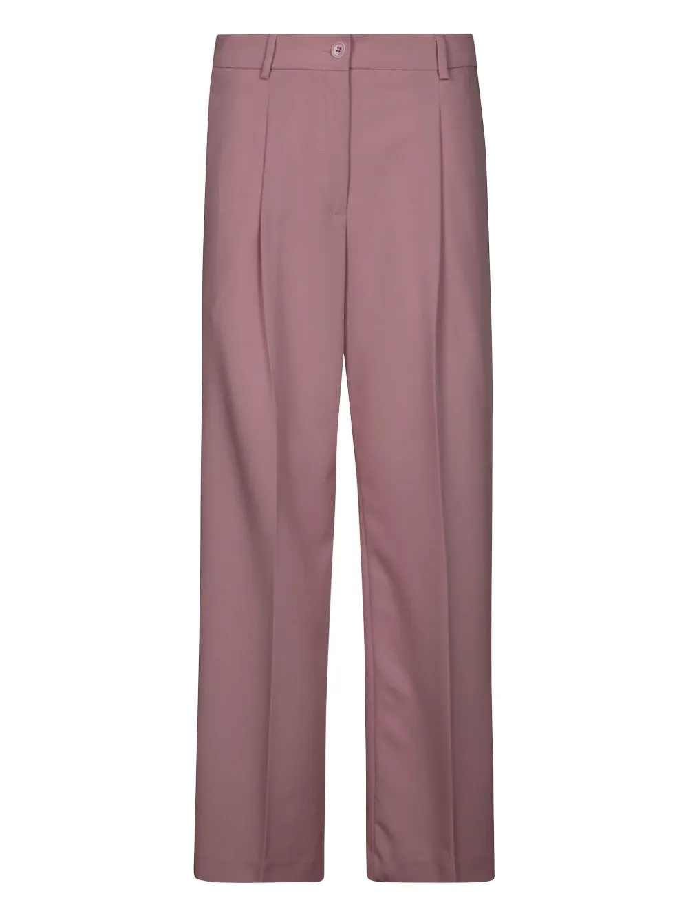 LIU JO logo-detail pleated trousers | Pink | Image 1