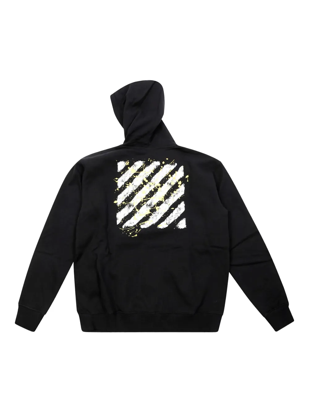 Off-White Kids Diag hoodie Zwart