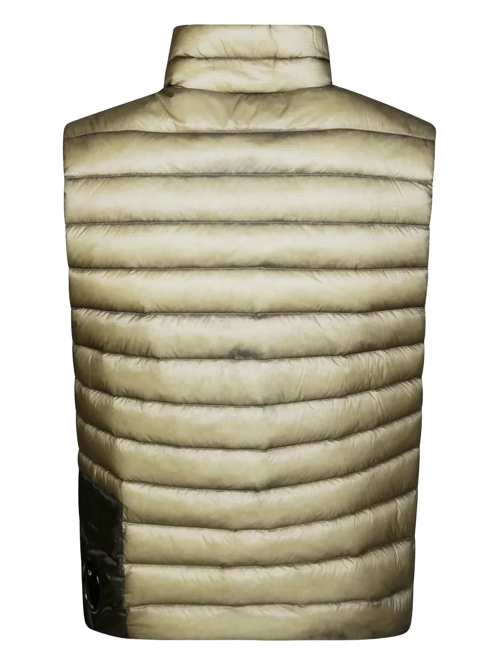 C.p. Company D.d. Shell Down Gilet In Green