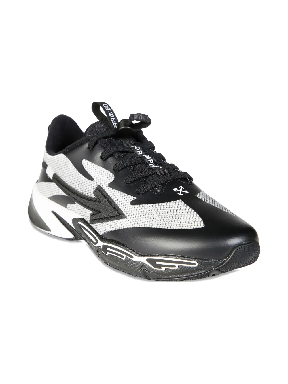 Off-White Kids For Jumping Arrow sneakers Zwart