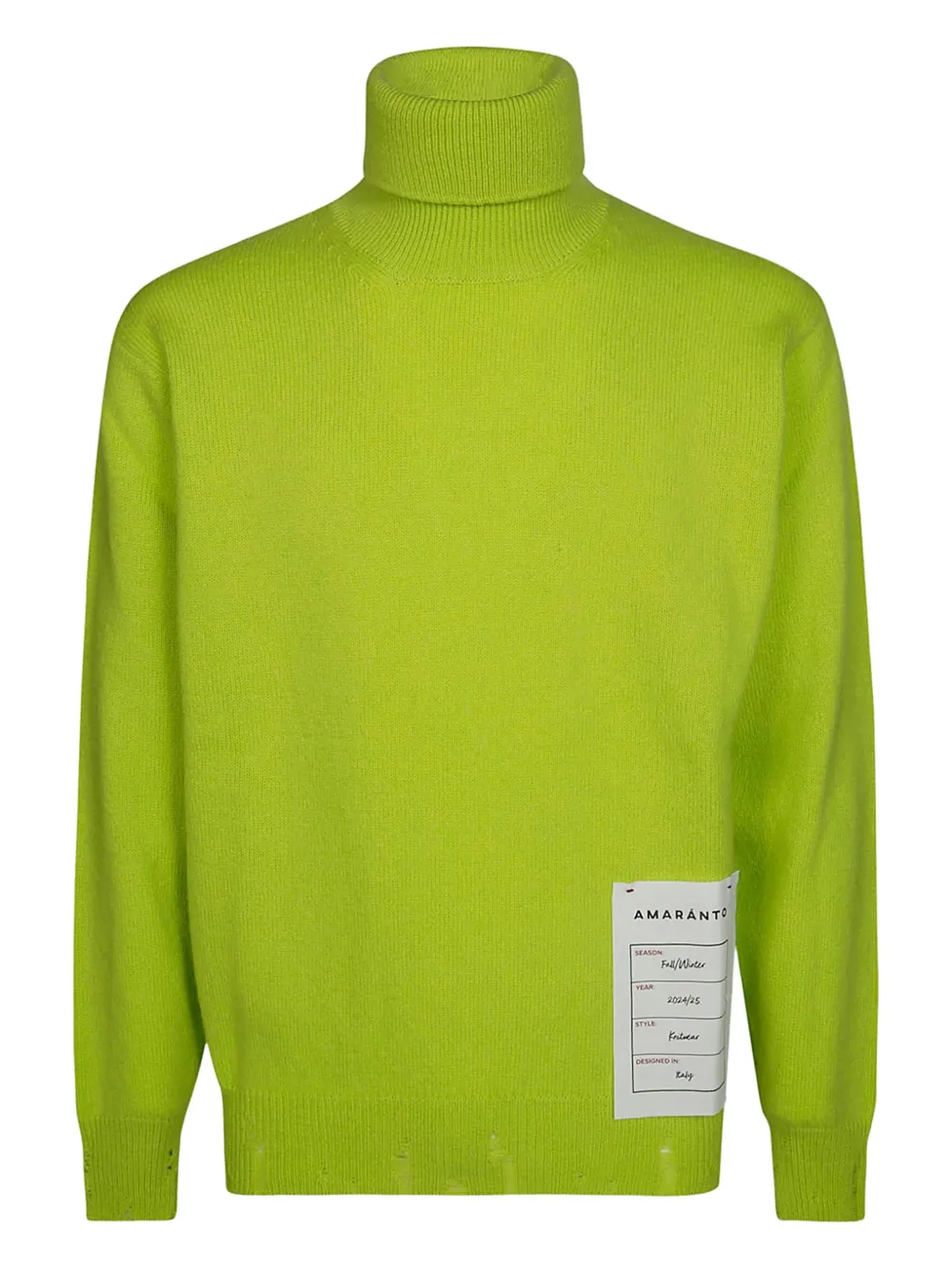 AMARÁNTO  Dolcevita roll-neck sweater | Green | Image 1