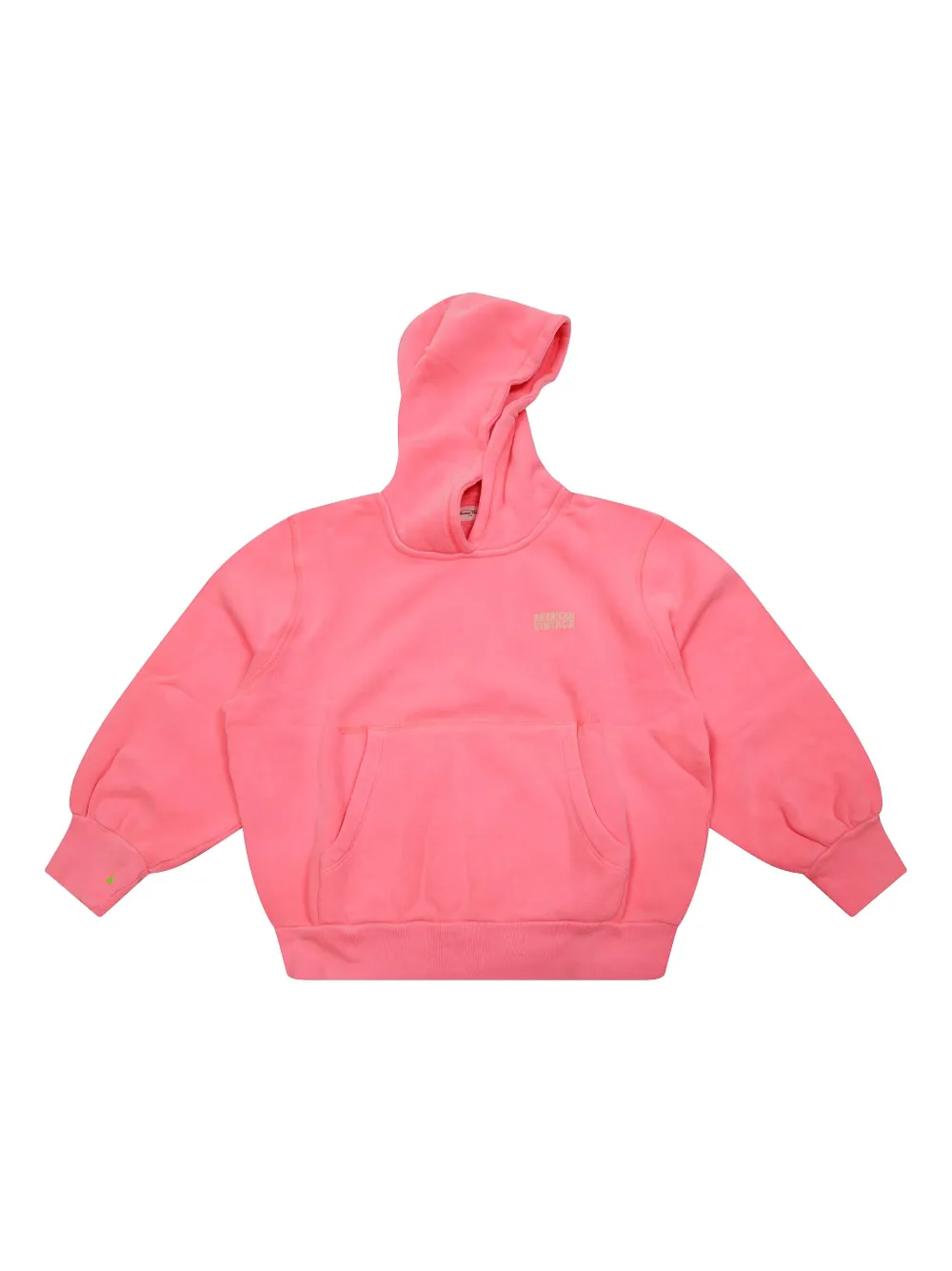 American Vintage Kids Hoodie met logoprint Roze
