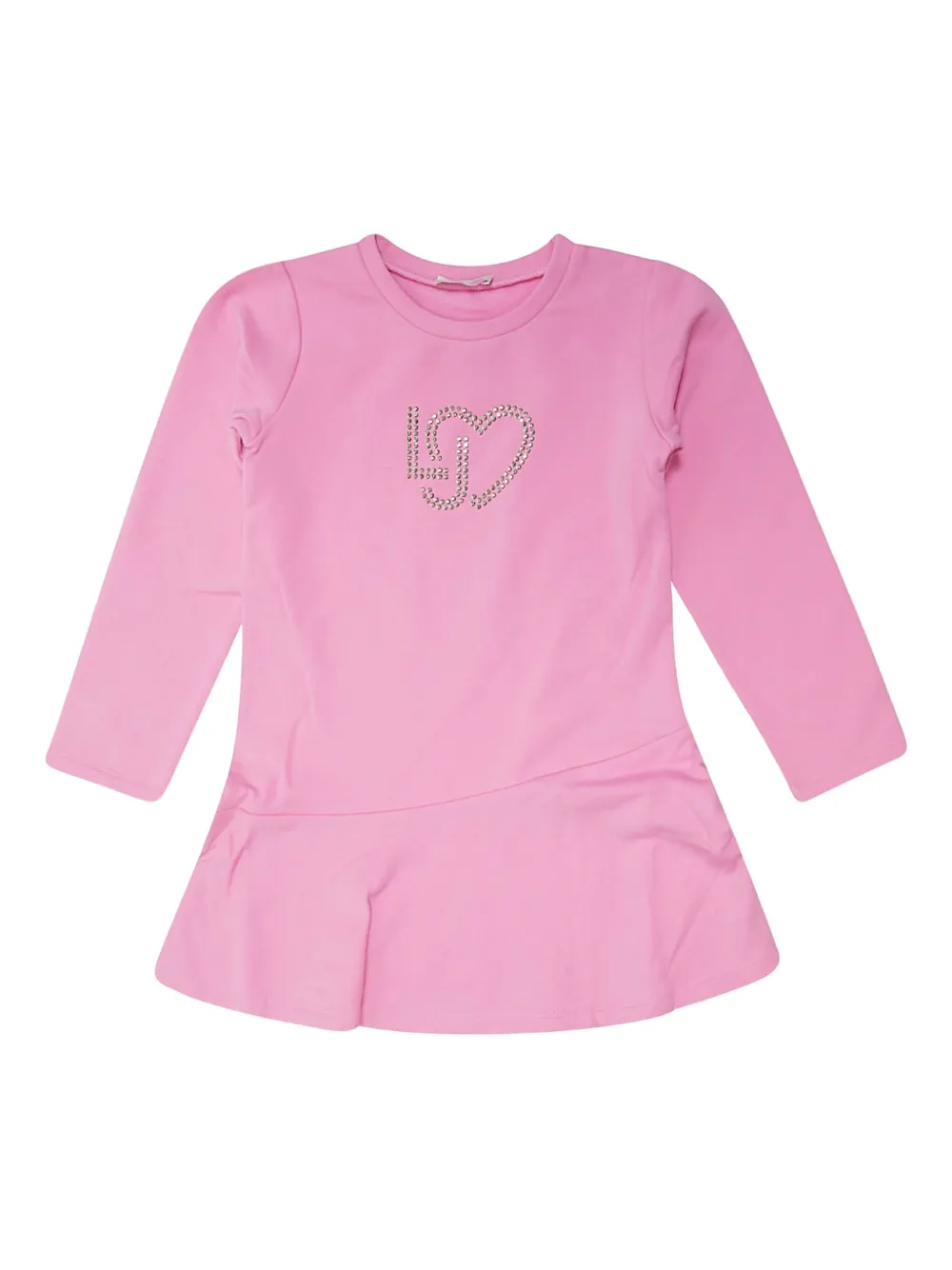 Liu Jo Kids ハート スウェットワンピース - ピンク Liu Jo Kids ハート スウェットワンピース - ピンク