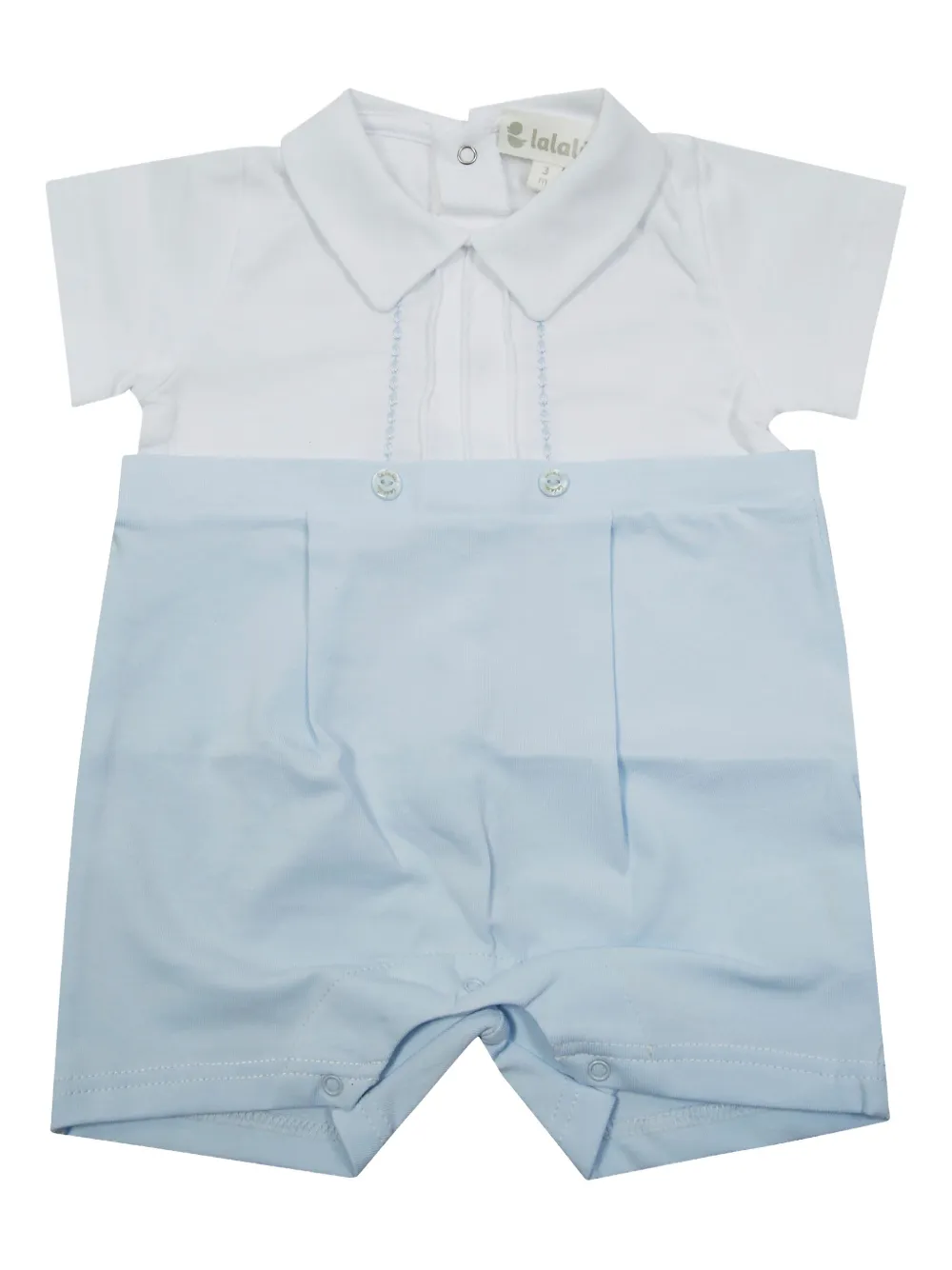 LALALU romper con diseño de dos tonos | azul | Image 1