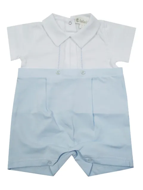 LALALU grenouillère à design bicolore