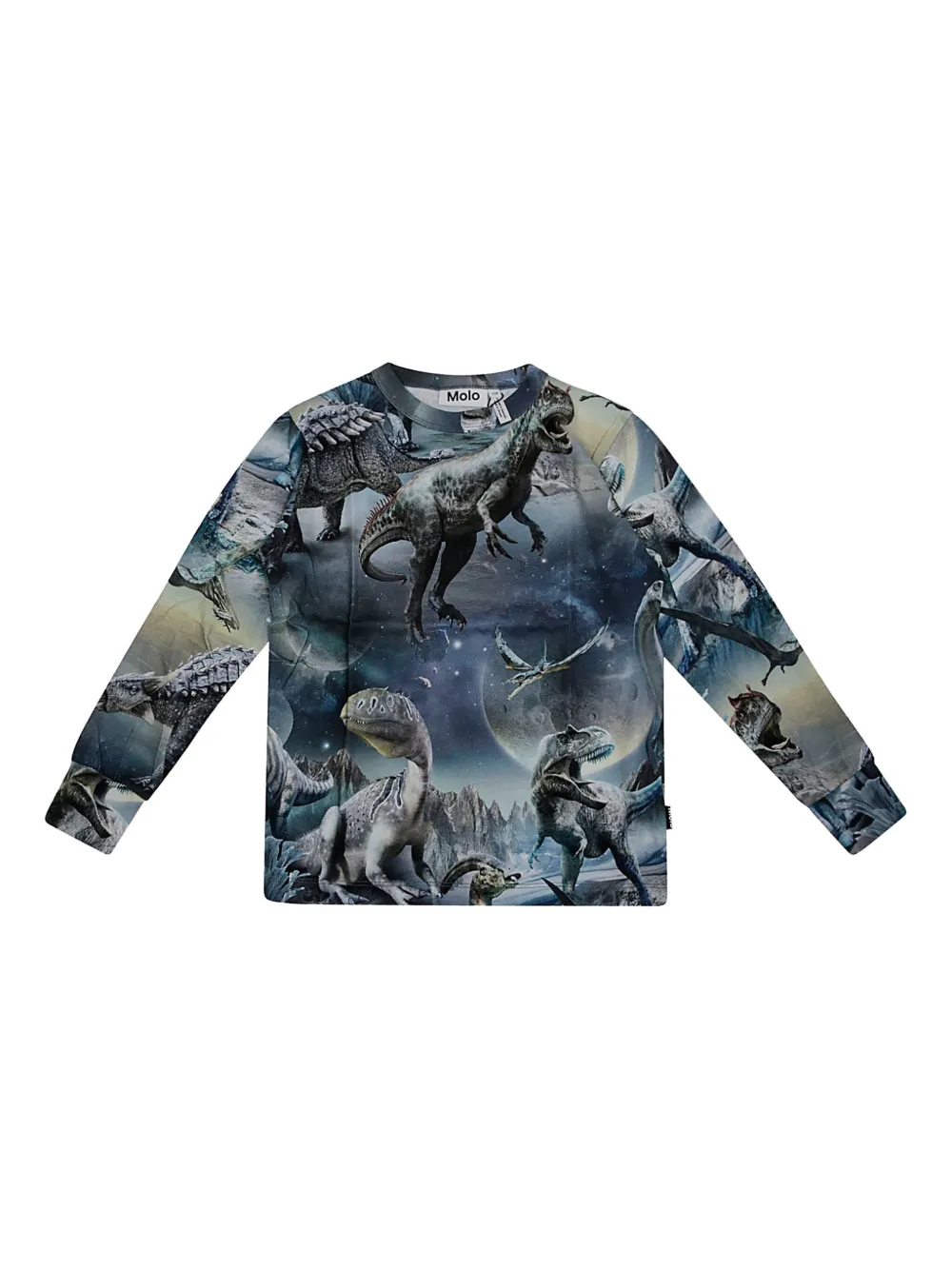 Molo playera con dinosaurio estampado | azul | Image 1