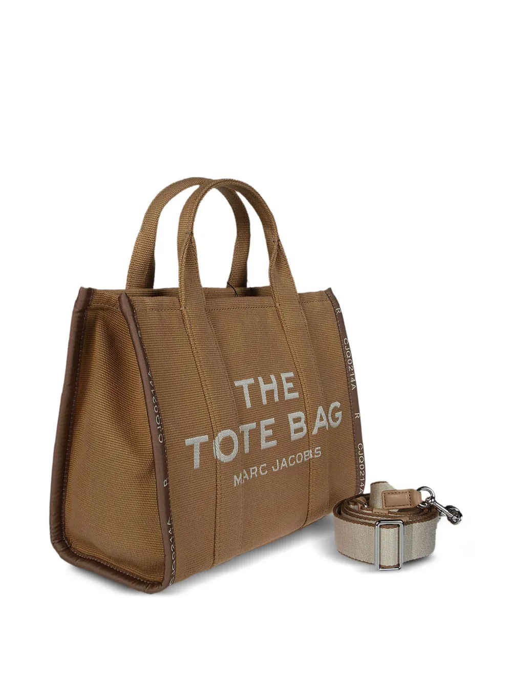 Marc Jacobs Medium The Jacquard Tote Bag In Brown