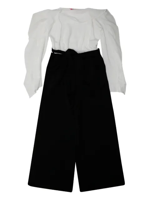 Liu Jo Kids jumpsuit con cinturón