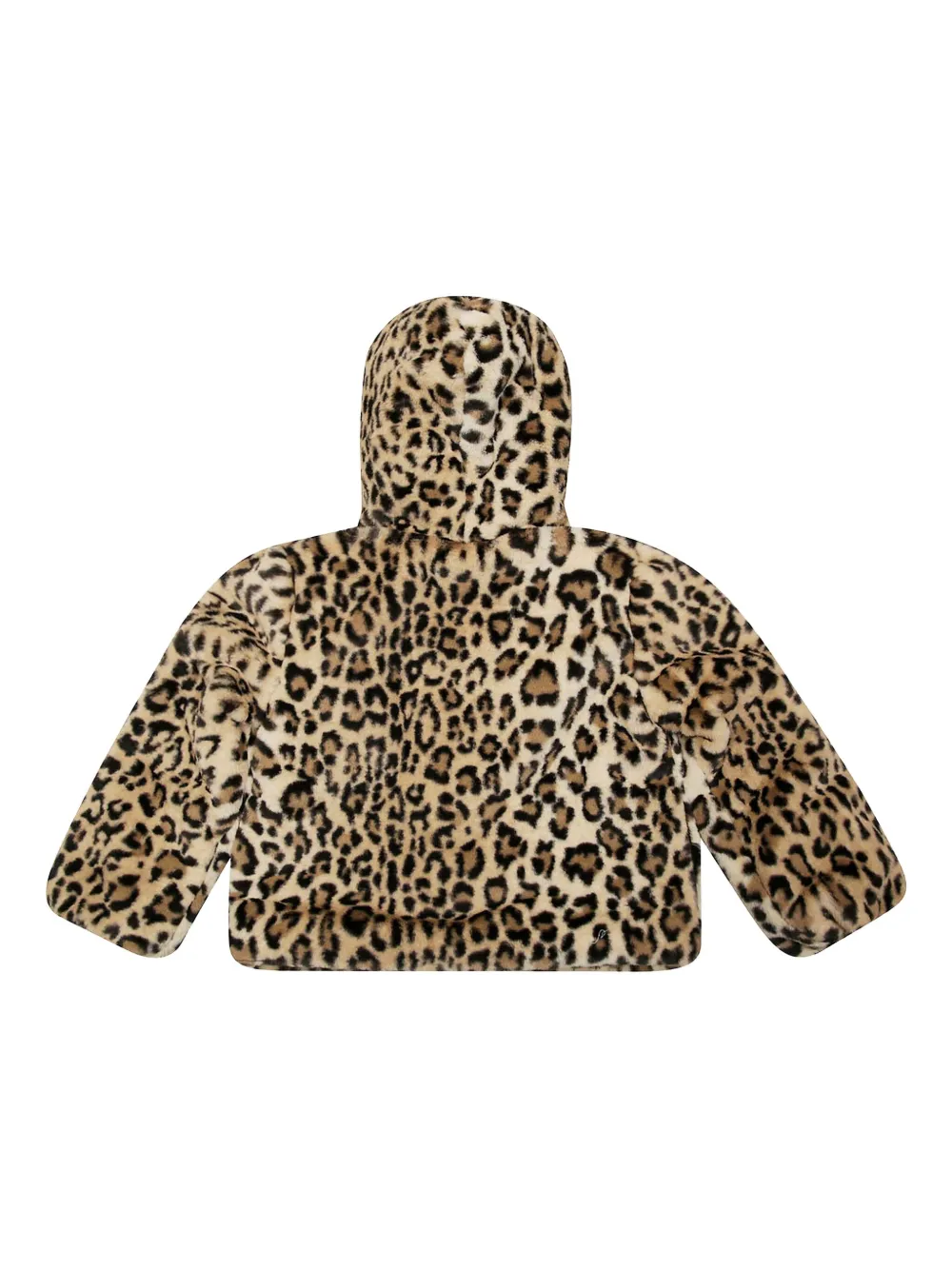 Liu Jo Kids leopard-print hooded jacket | Girls Padded Jackets | Image 2