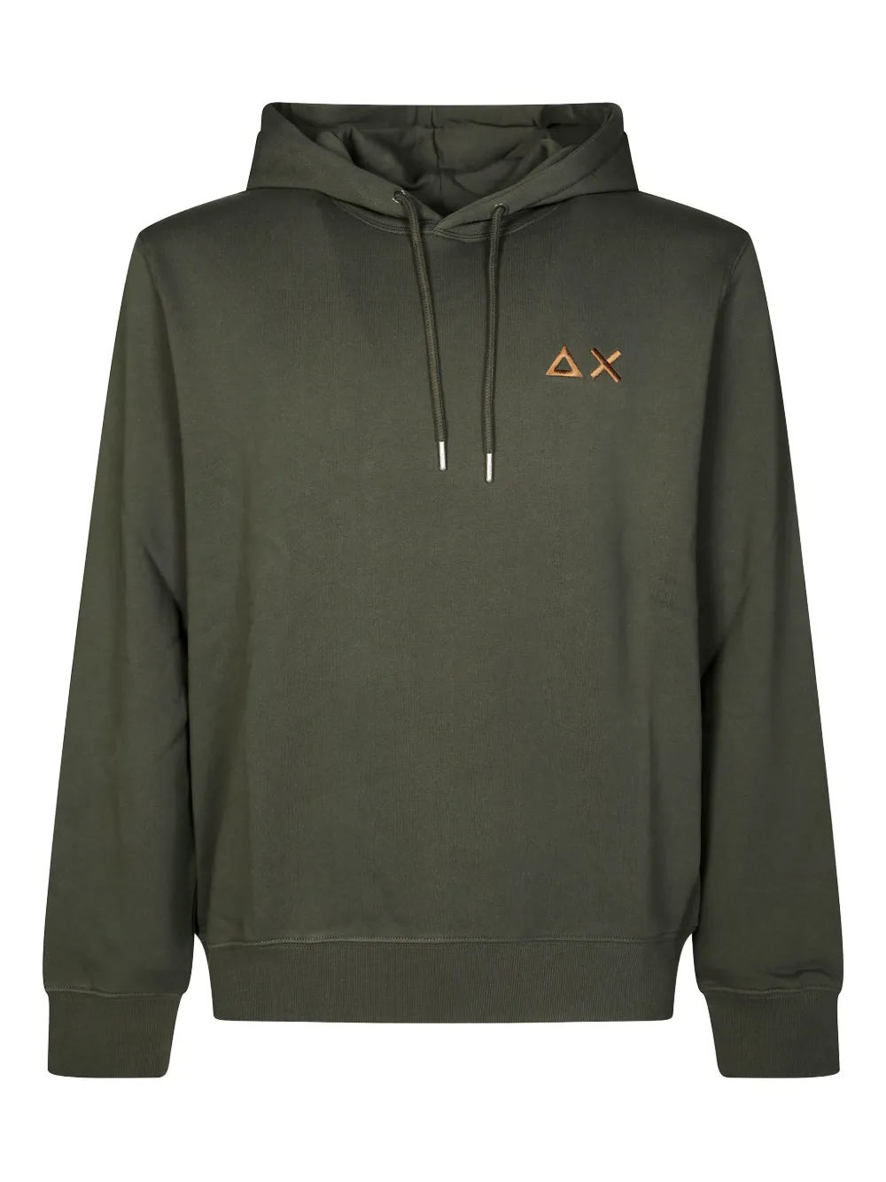 Sun68 hoodie con logo bordado | verde | Image 1