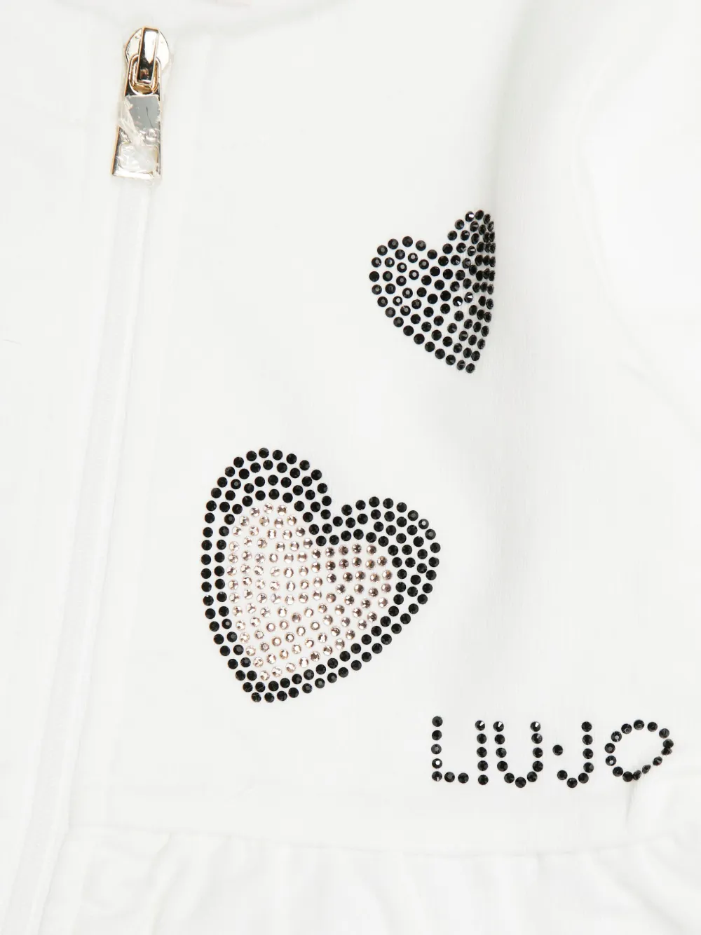 Liu Jo Kids Broekset verfraaid met hart Wit