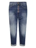 DONDUP Koons buttoned jeans - Blue