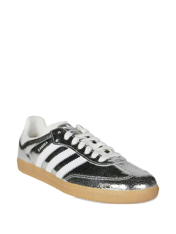 Adidas Tenis Samba OG Plateado FARFETCH MX