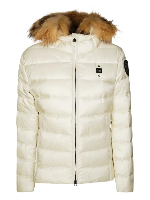 Blauer Arcadia fur-hooded puffer jacket
