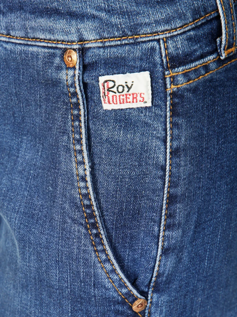 Roy Rogers Elias jeans met wassing Blauw