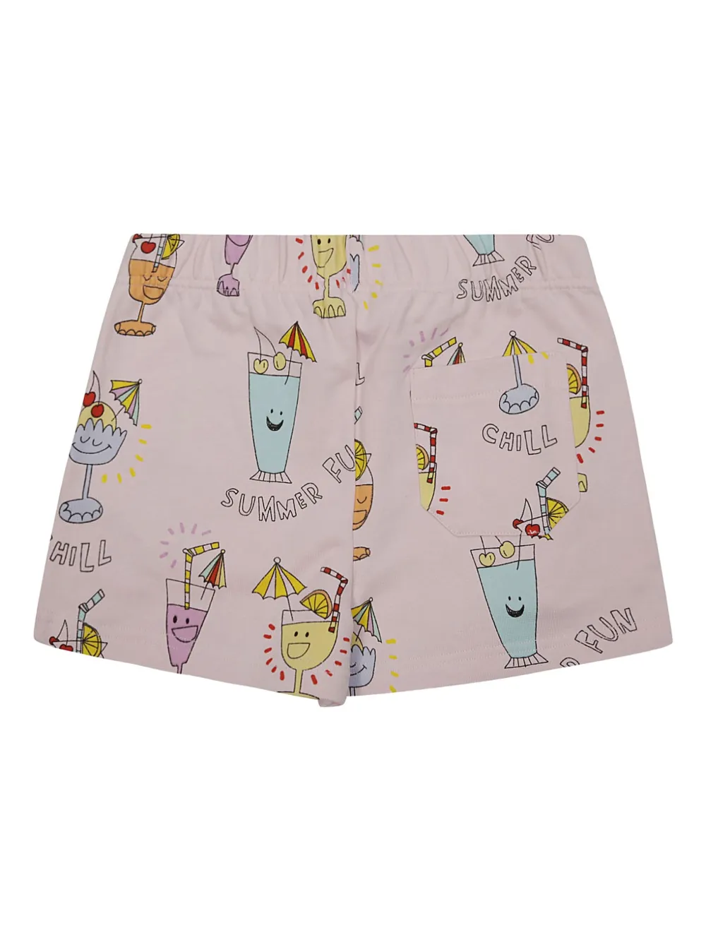 Stella Mccartney Print Shorts In Pink