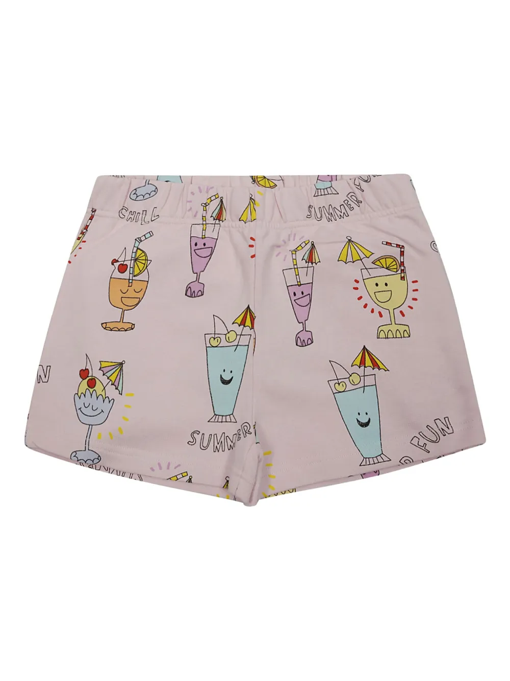 Stella Mccartney Print Shorts In Pink
