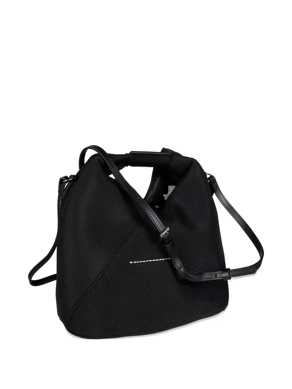 Mm6 Maison Margiela Handle Tote Bag In Black