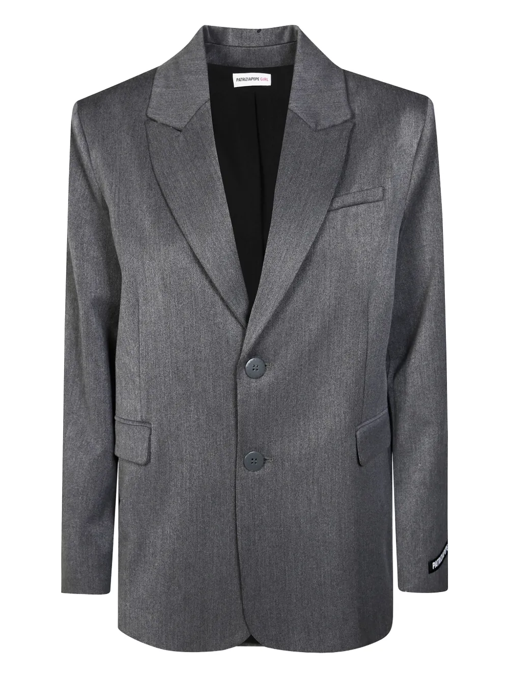 Patrizia Pepe girl two-button blazer | Grey | Image 1
