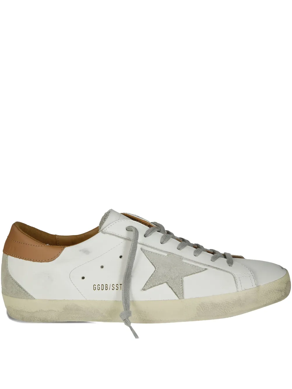 Golden Goose Super-Star leren sneakers Wit