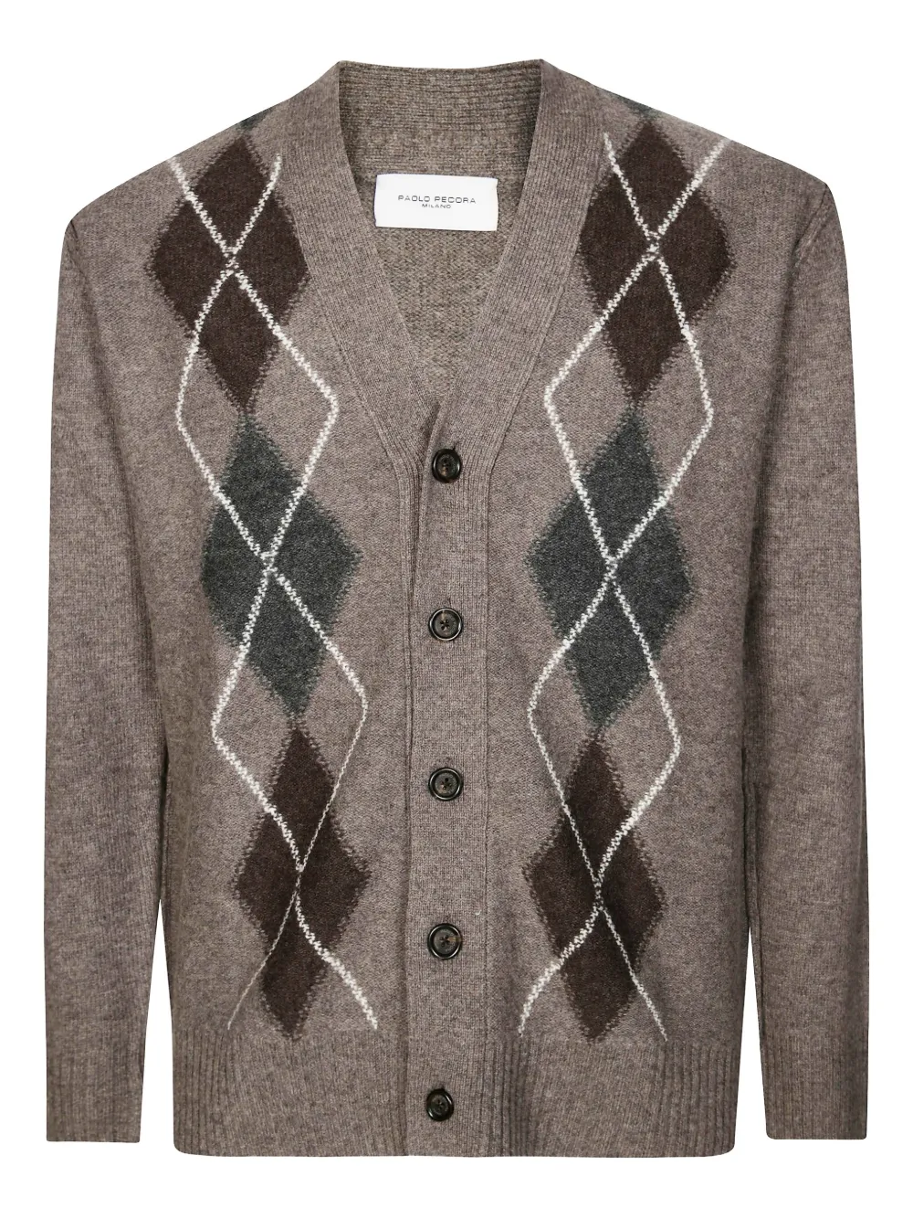 Paolo Pecora button-fastening cardigan | Neutrals | Image 1